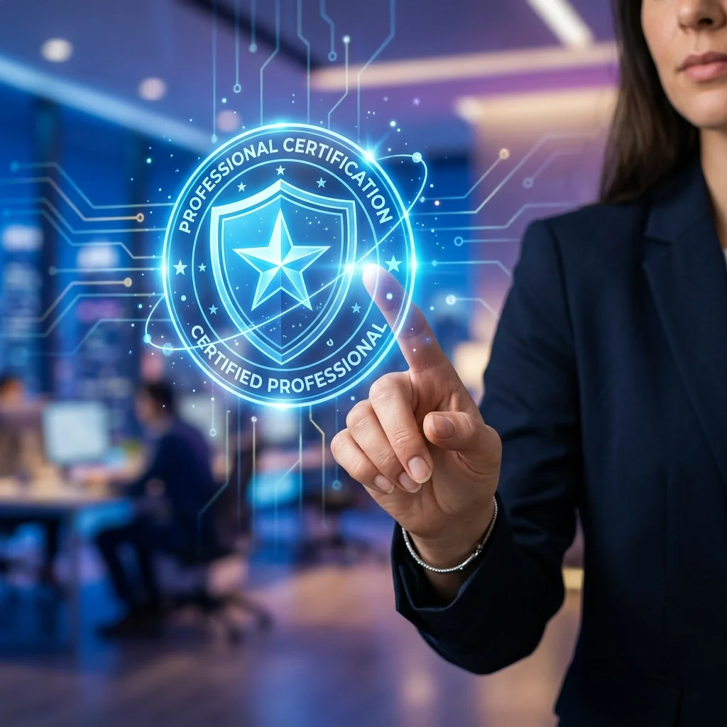 Accredited online learning tech visual